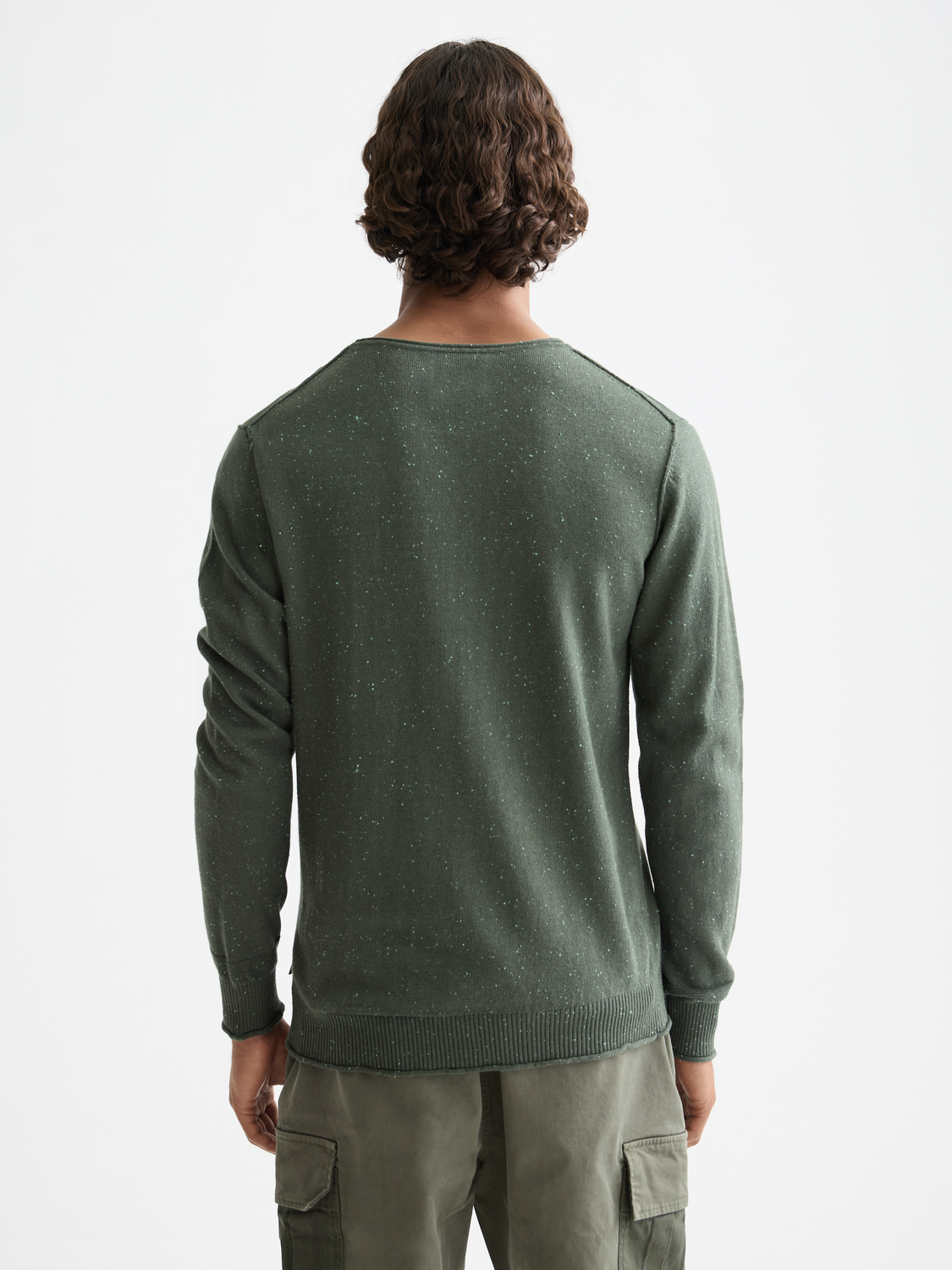 Wool blend pullover