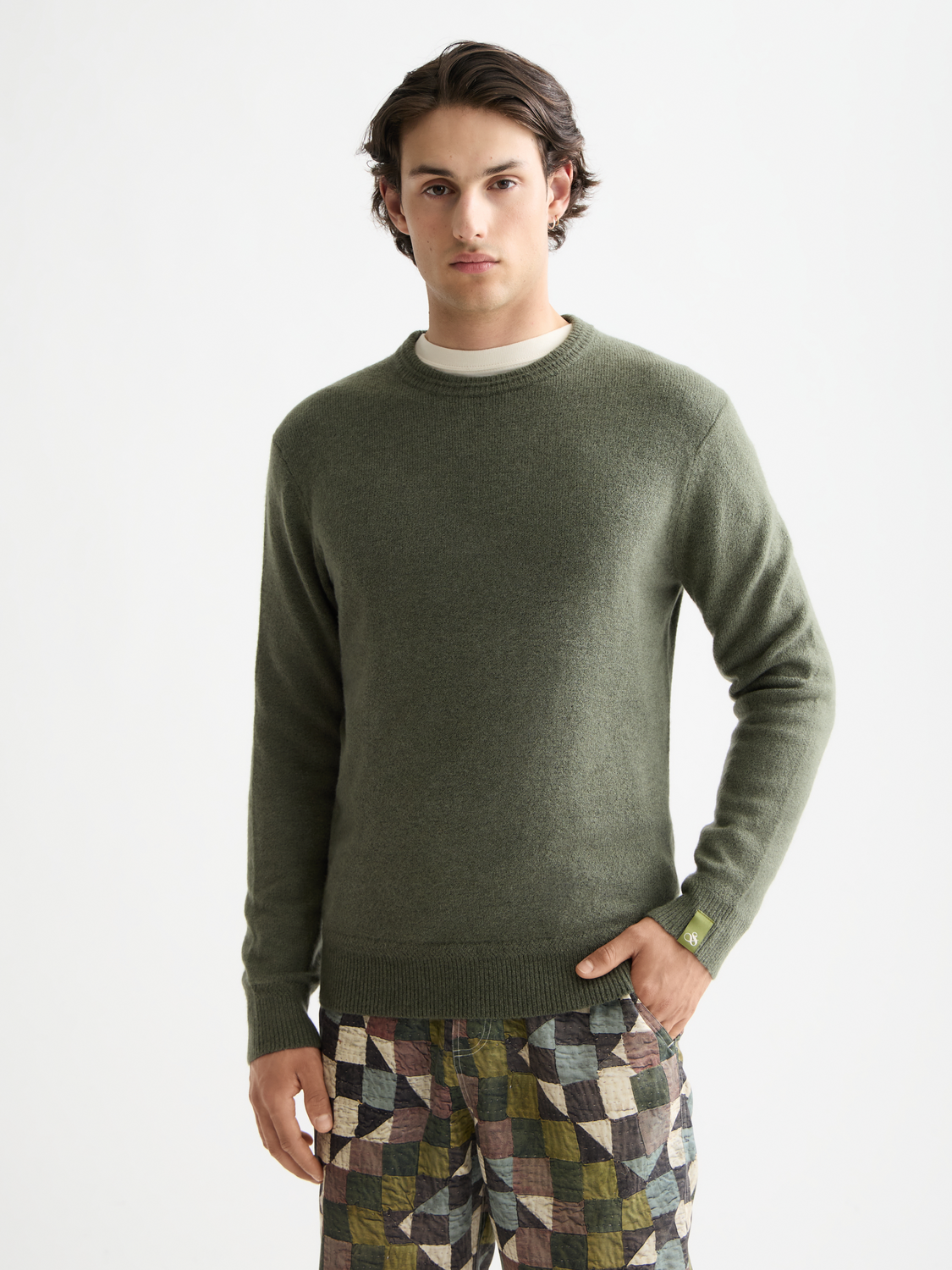 Soft knit regular crew neck