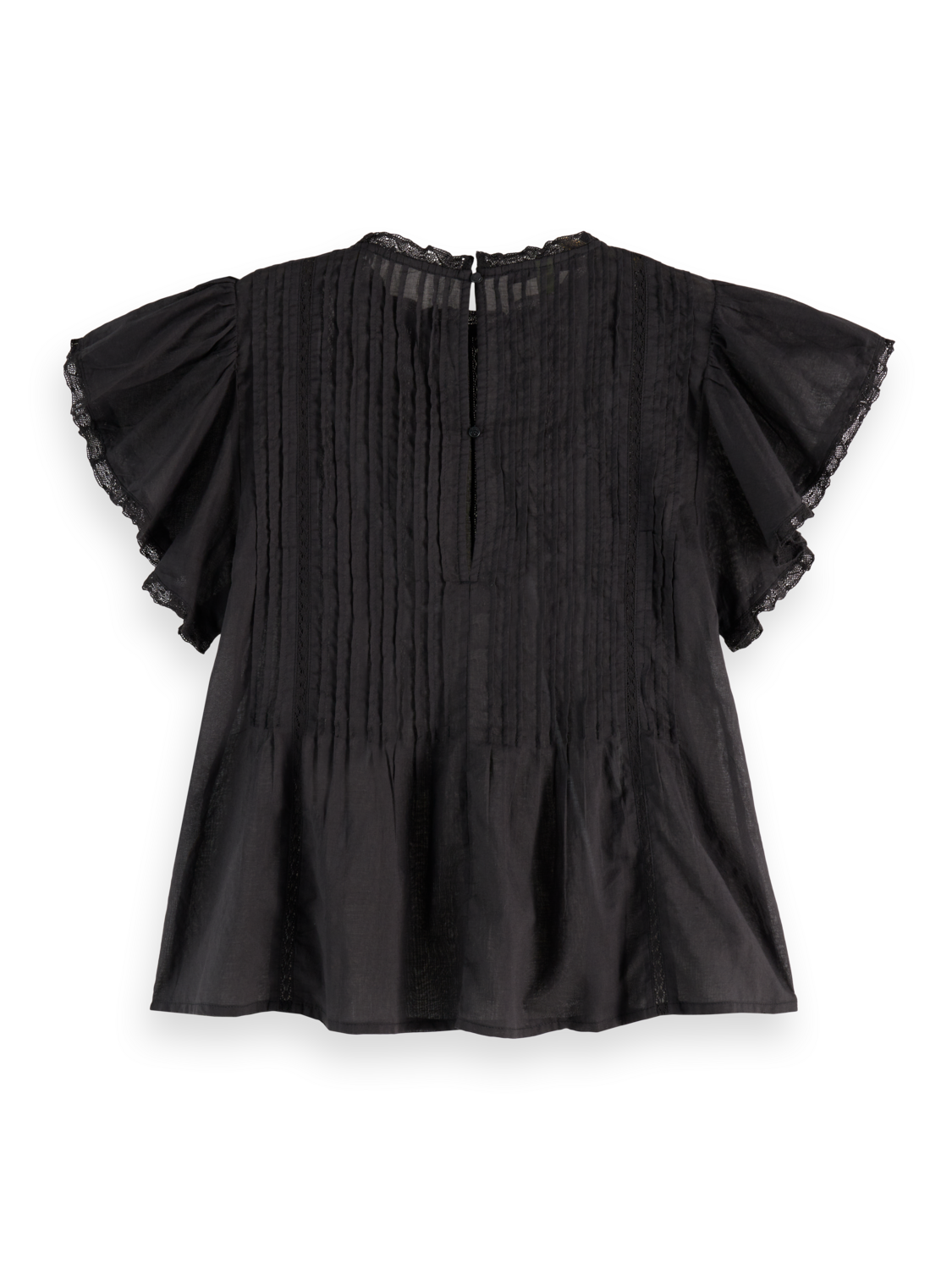 Butterfly sleeve top