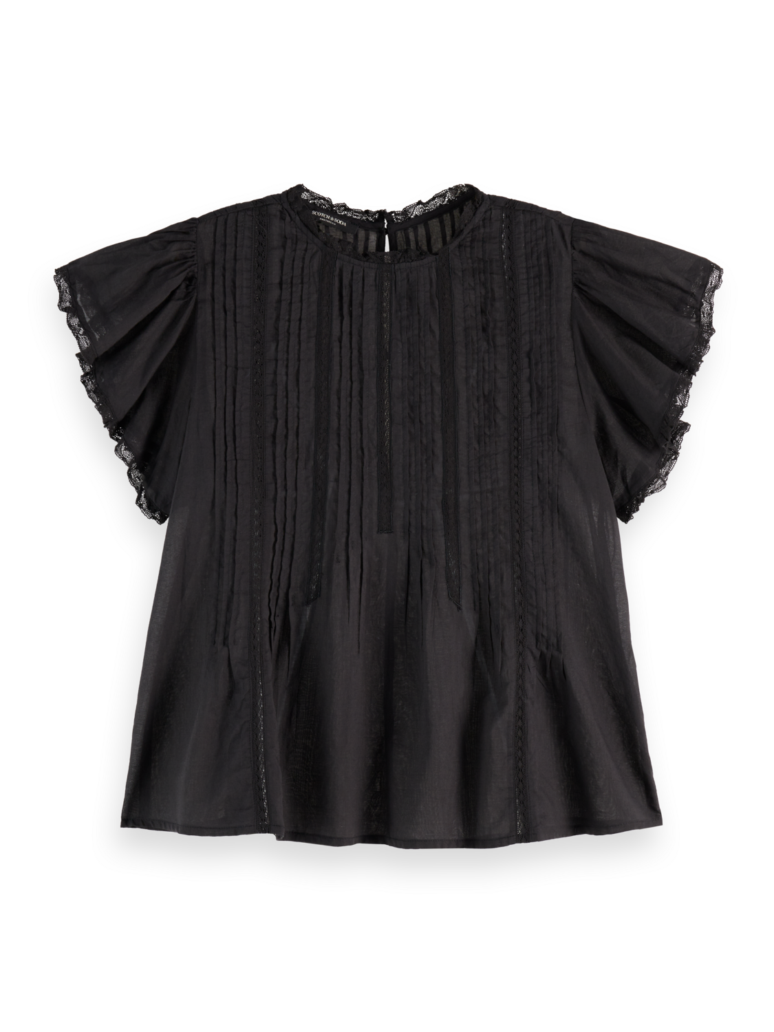 Butterfly sleeve top