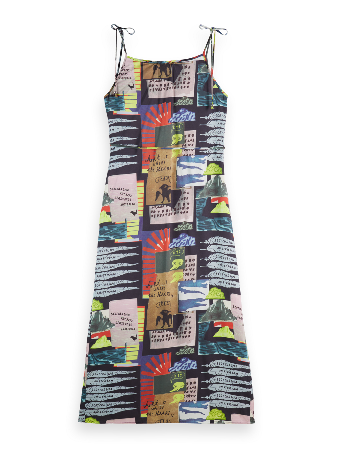 Midi slip dress