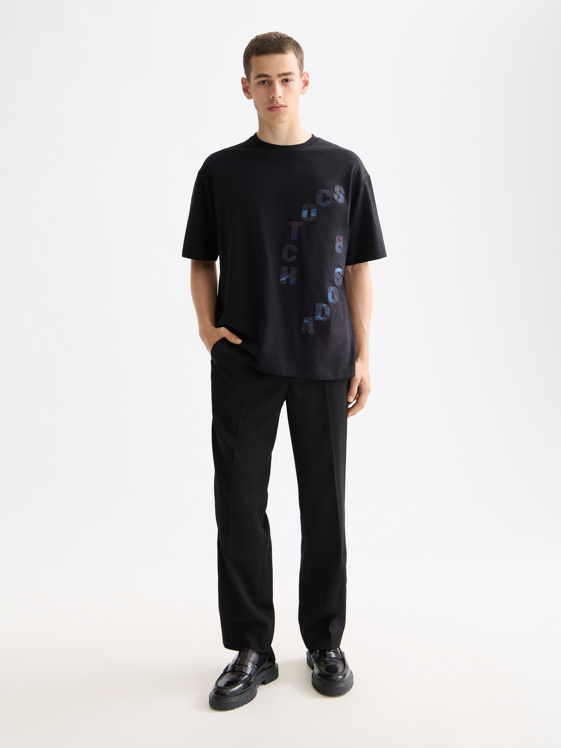Loose Fit Applique T-shirt