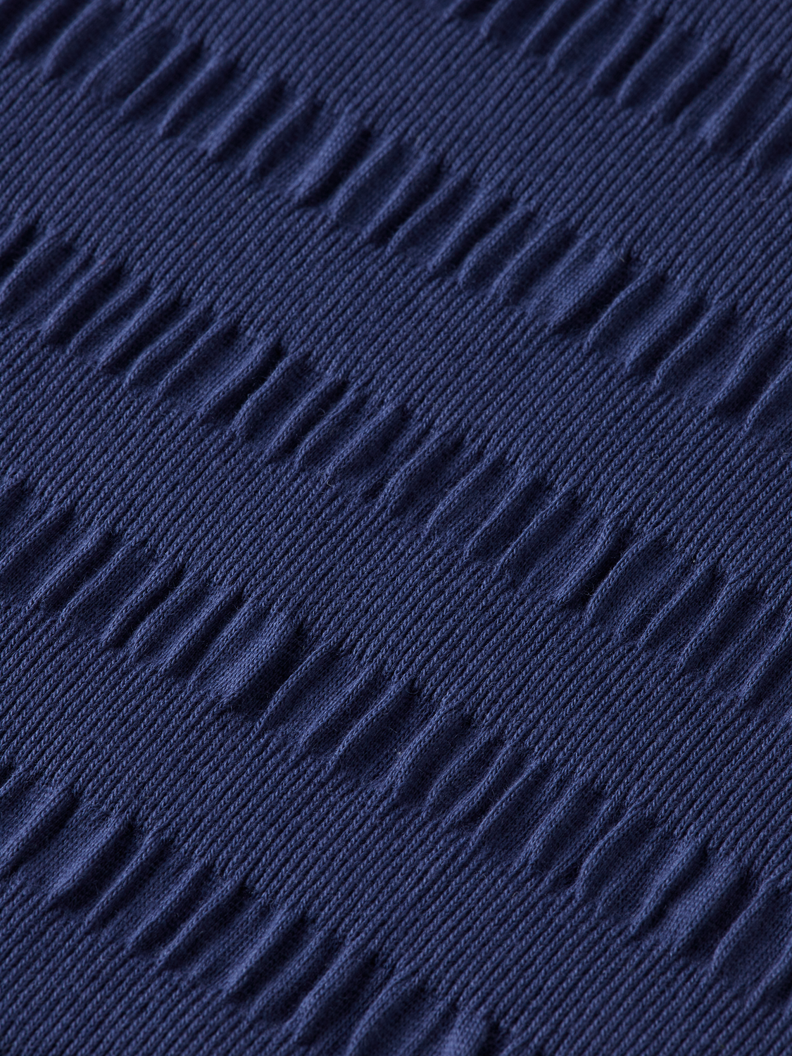 horizonal textured t-shirt