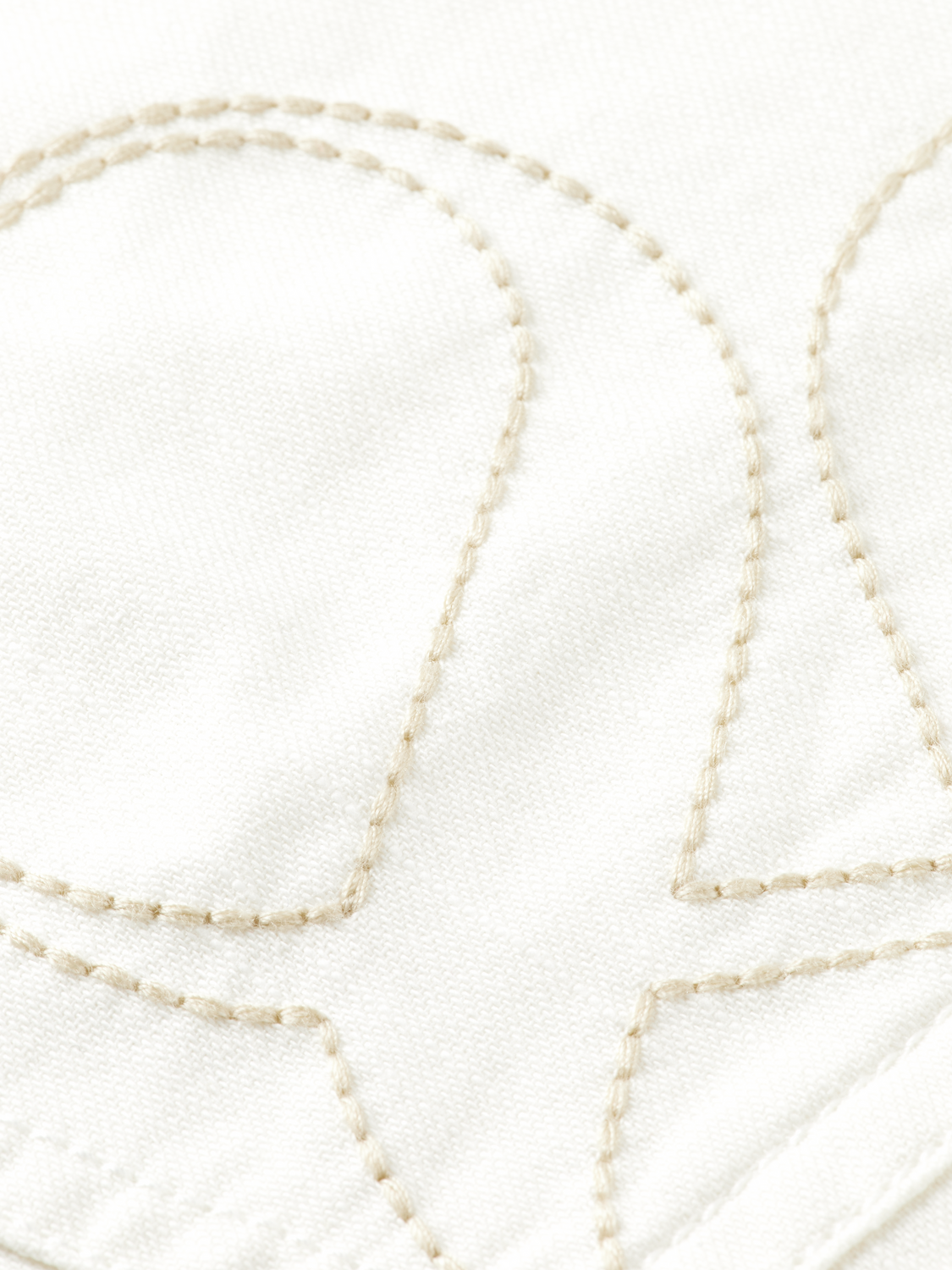 Workwear midi skirt with front slit