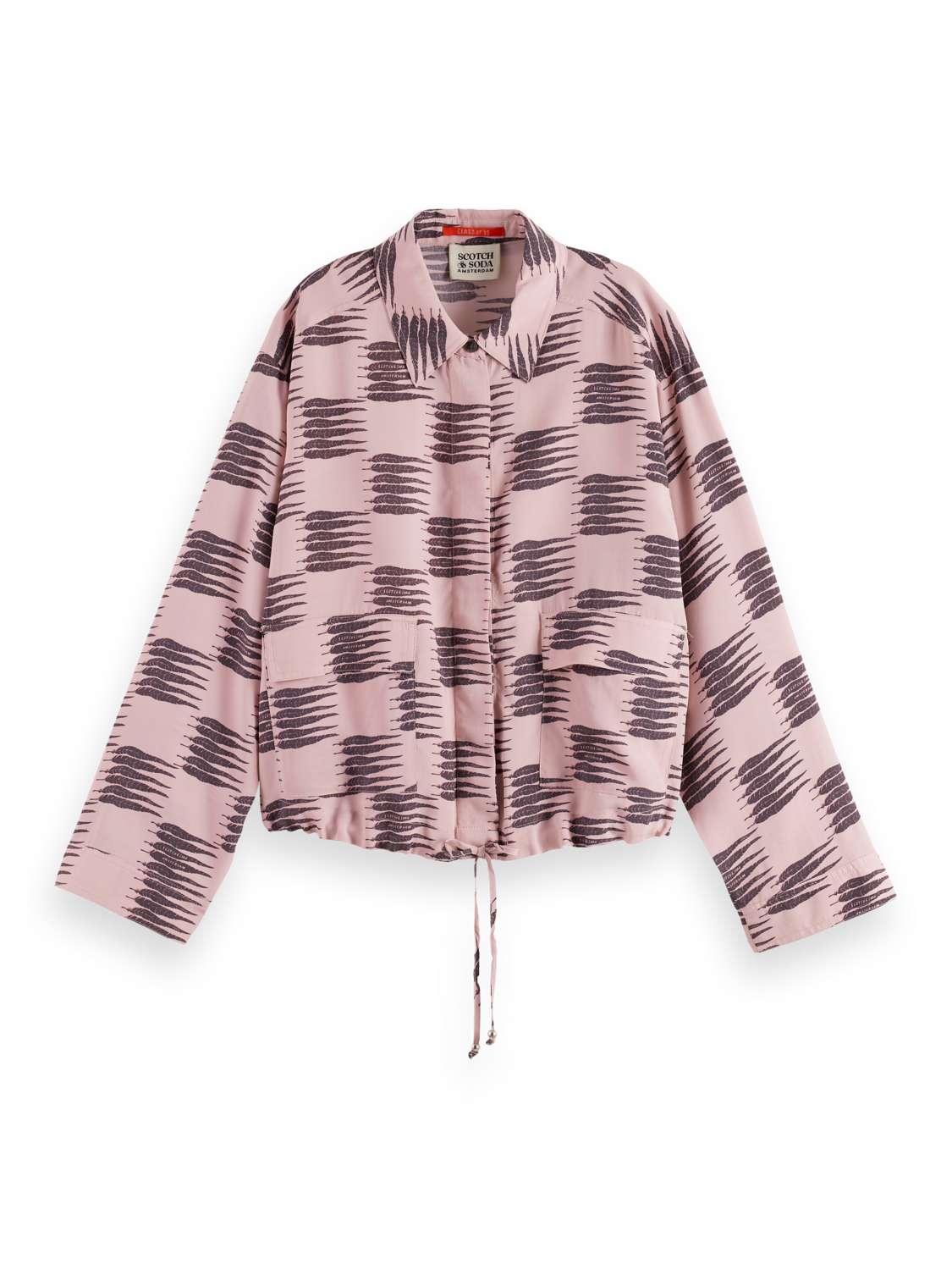 Printed utility Shirt