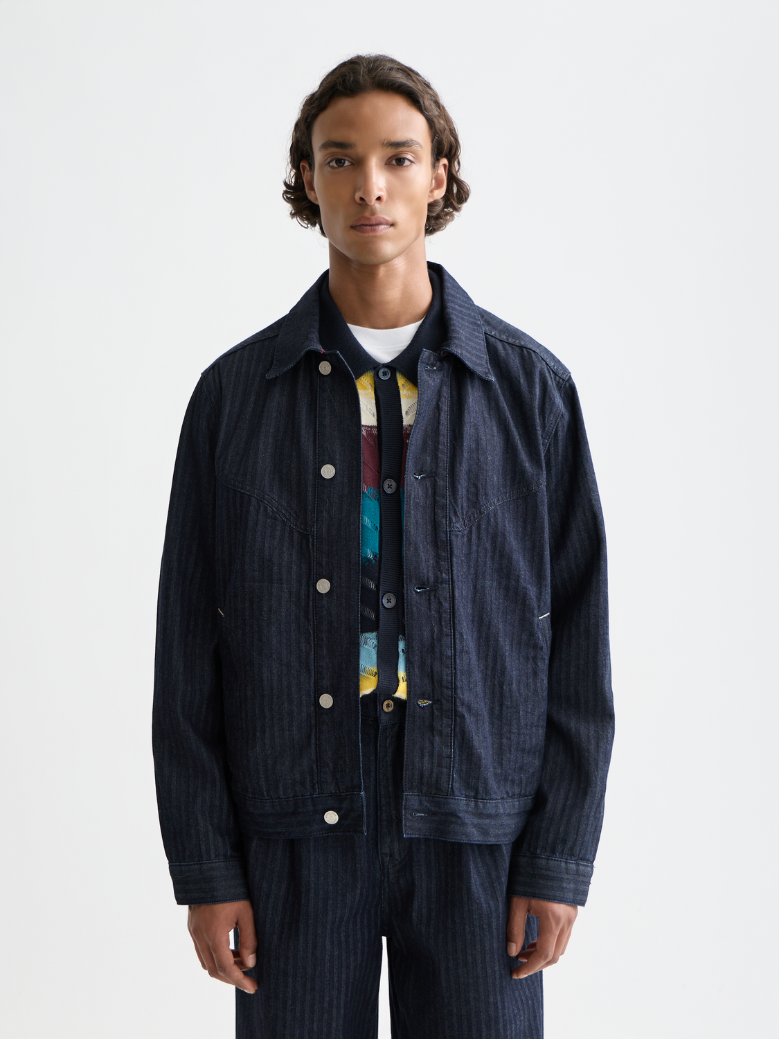Trucker jacket with western details – Scotch & Soda Amsterdam