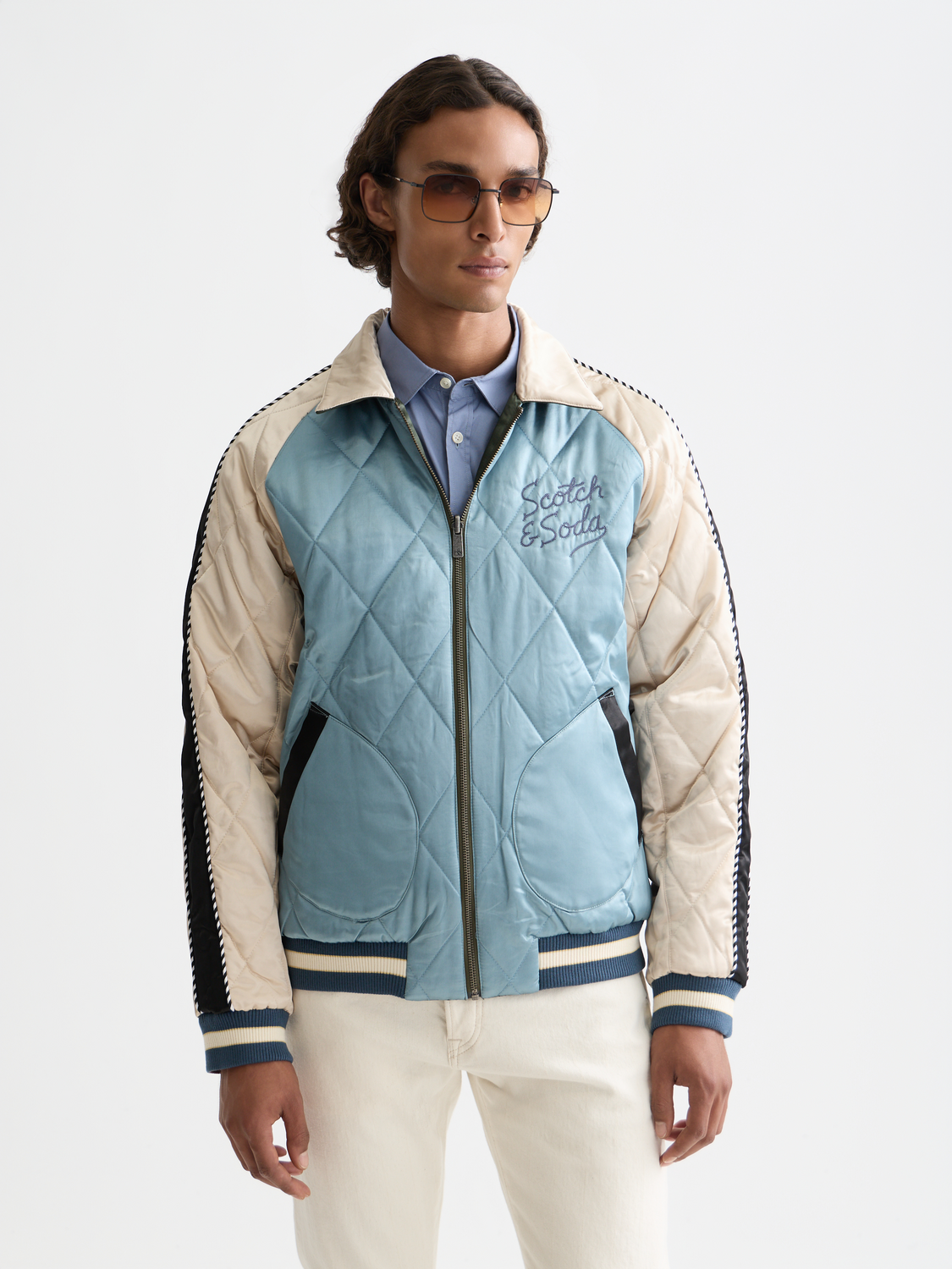 40th Anniversary Souvenir Bomber Jacket – Scotch & Soda Amsterdam