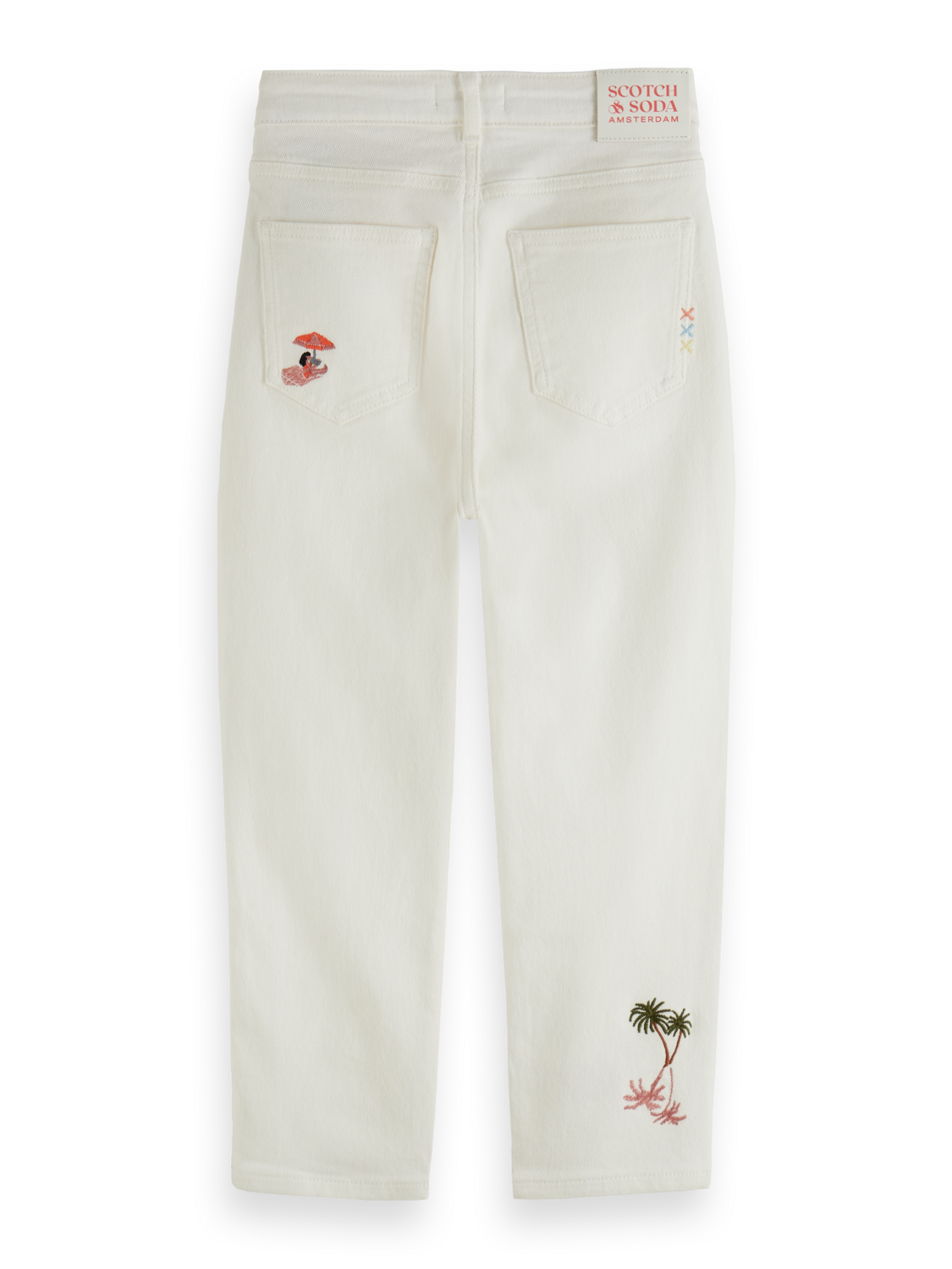 THE TIDE HIGH-RISE BALLOON JEANS - BEACH SCENE