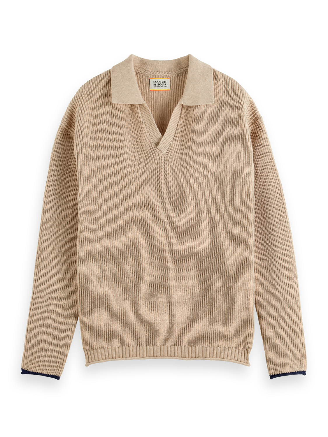 LONG-SLEEVED POLO
