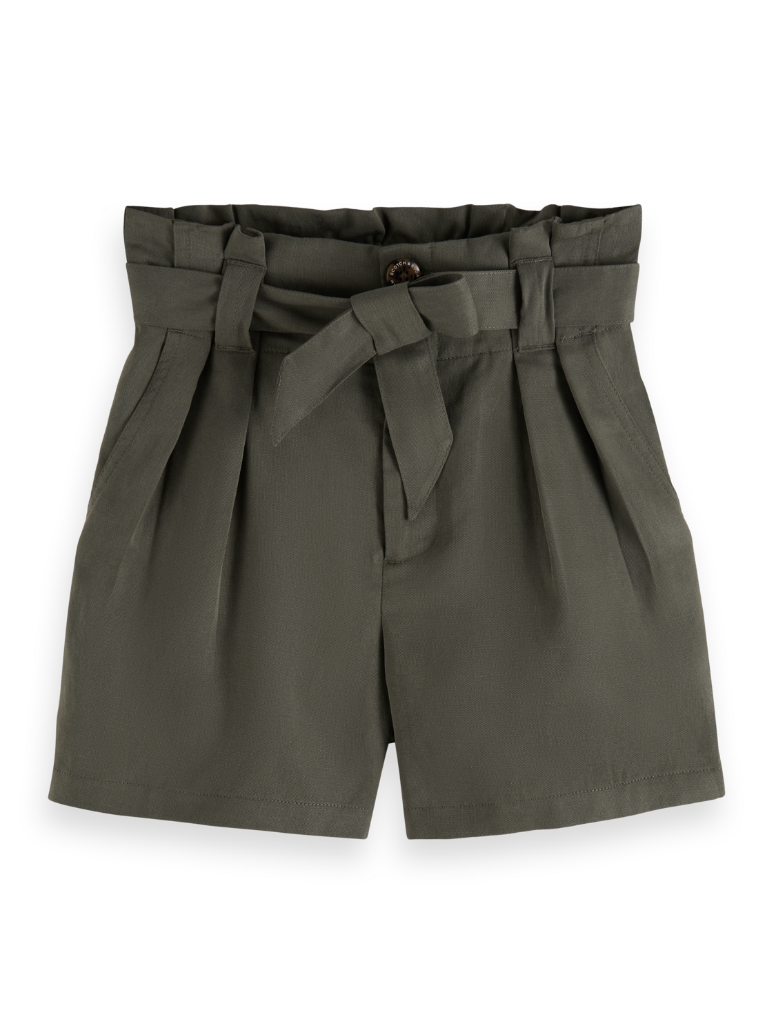 Girls HIGH-RISE PAPER BAG SHORT