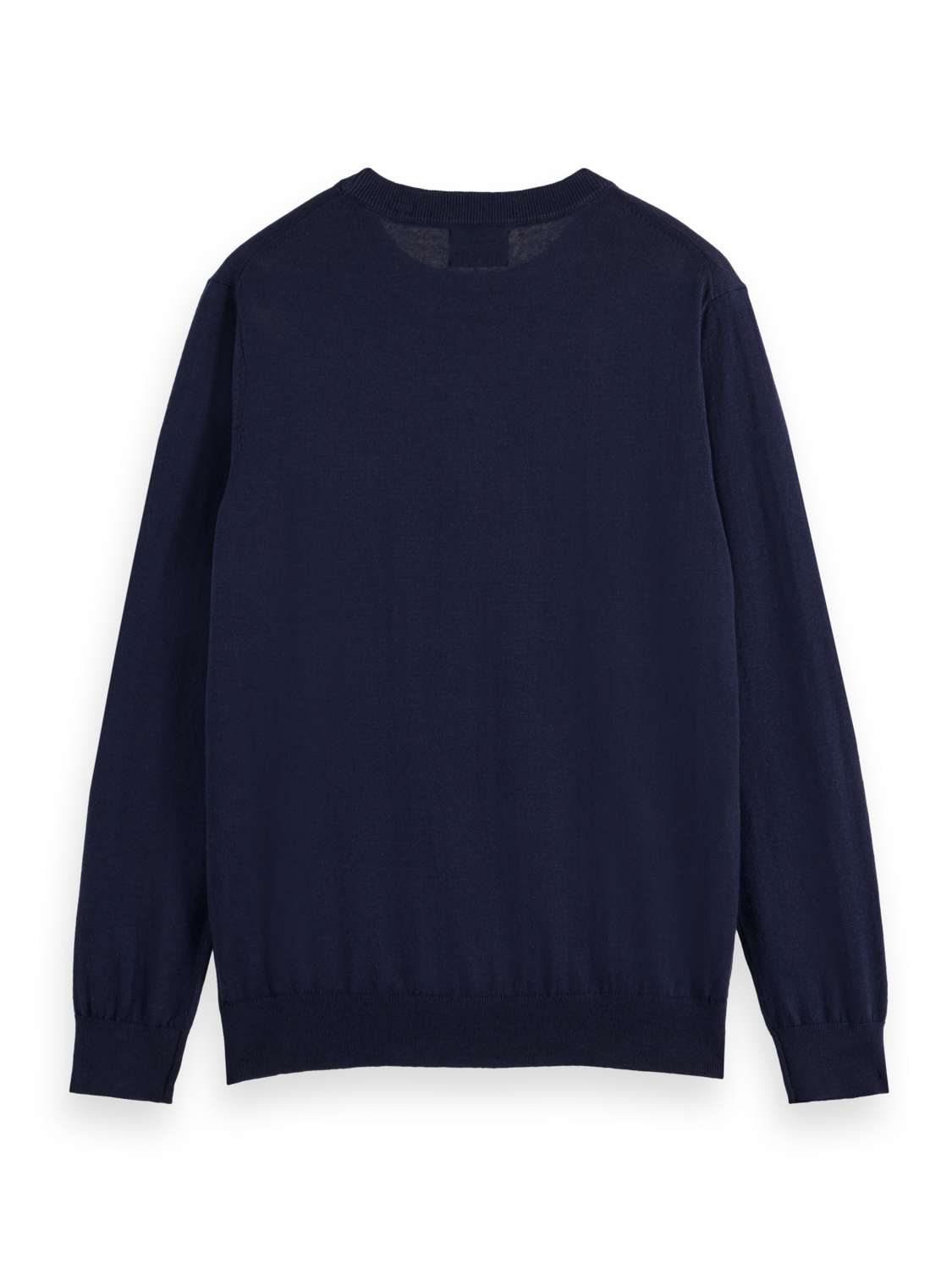 LINEN BLEND CREWNECK PULLOVER