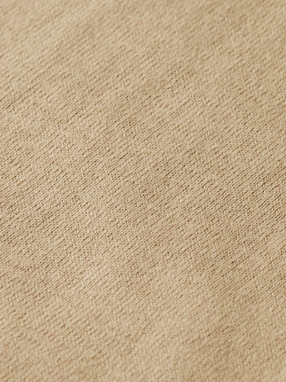 LINEN BLEND CREWNECK PULLOVER