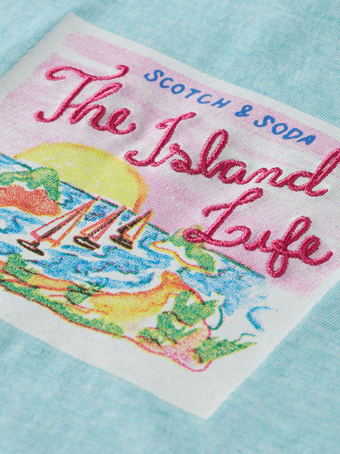 REGULAR-FIT MELANGE T-SHIRT