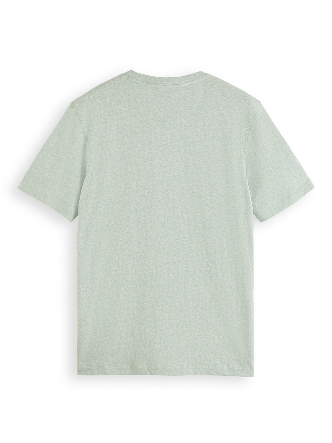 T-Shirt mit meliertem Label