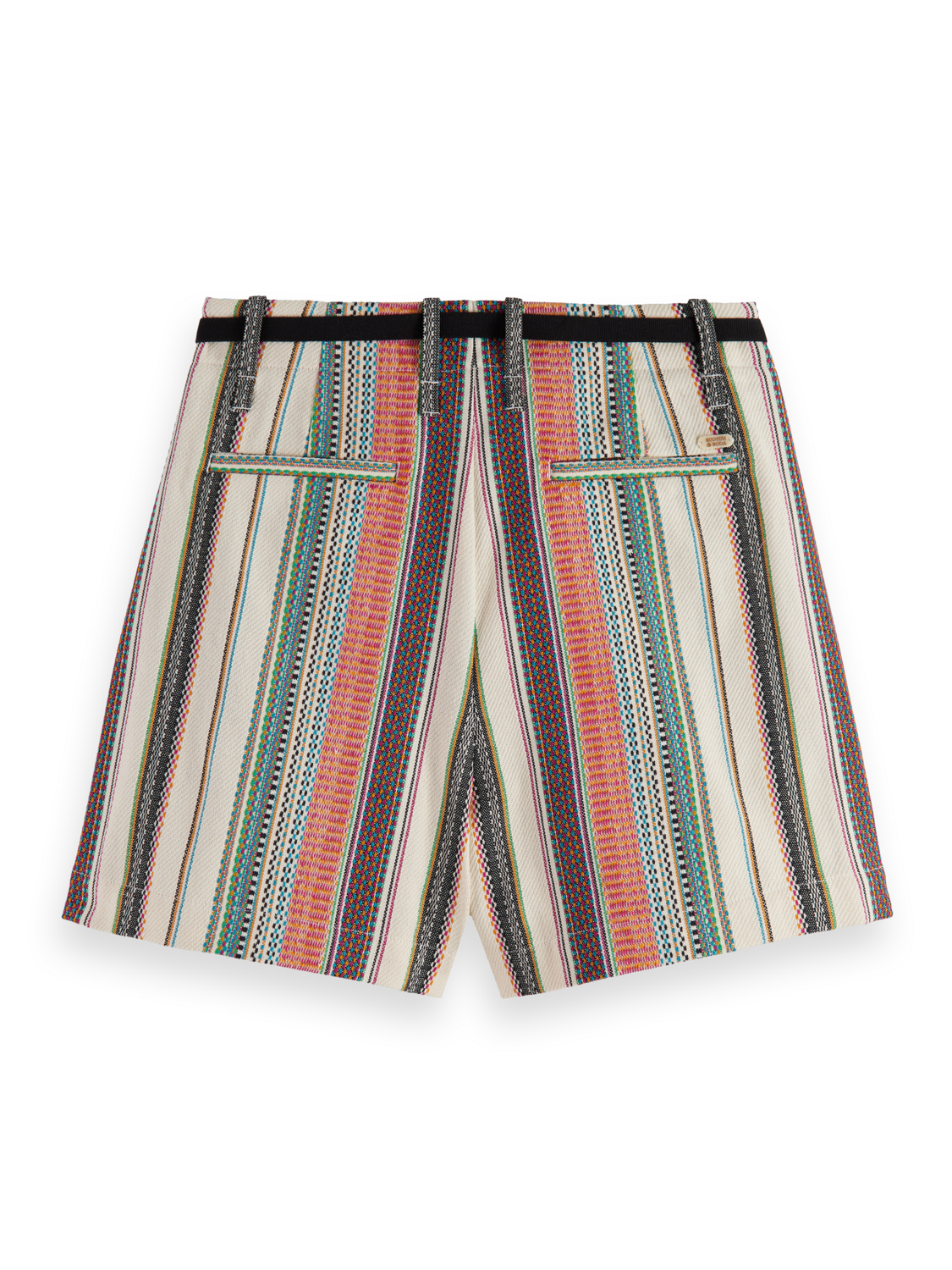 HIGH RISE CRAFTED STRIPE SHORT