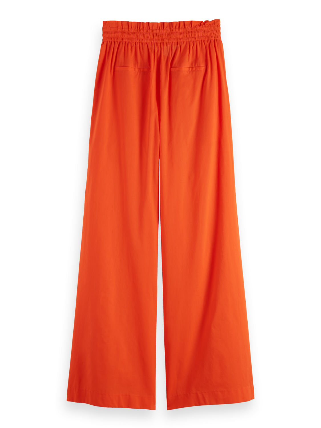 HIGH RISE COTTON VOILE PULL ON PANT