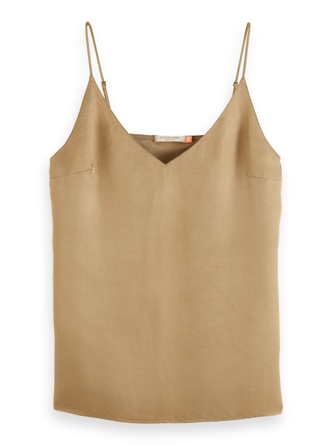 CAMISOLE WOVEN FRONT JERSEY BACK