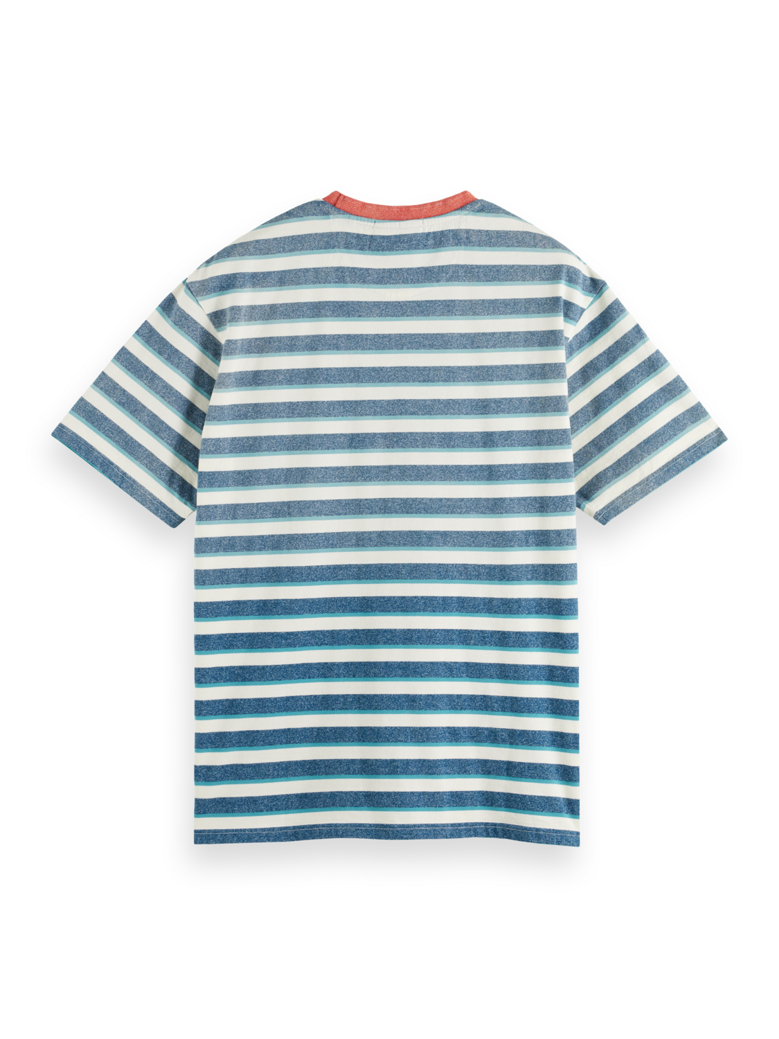 YARN DYE STRIPE POCKET T-SHIRT