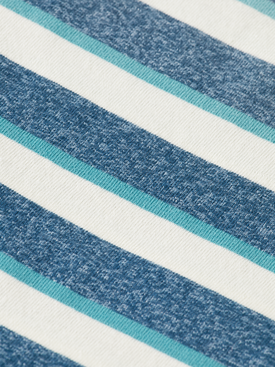 YARN DYE STRIPE POCKET T-SHIRT