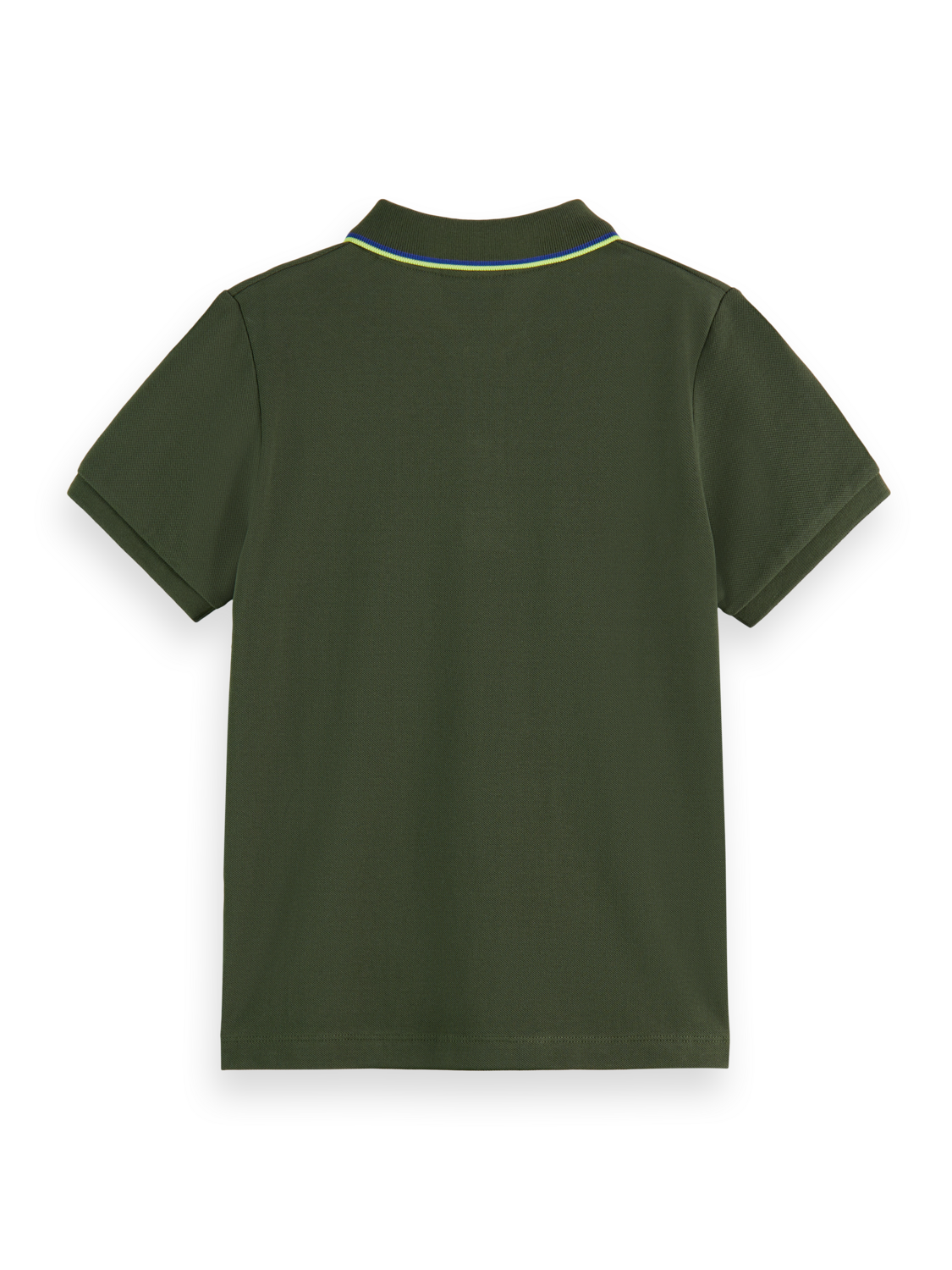 PIQUE POLO WITH TIPPING