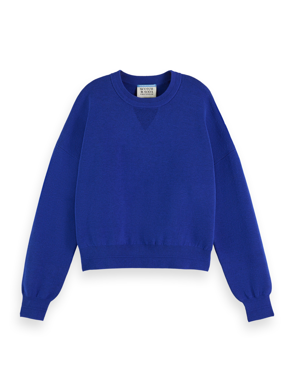 COMPACT KNITTED RELAXED PULLOVER