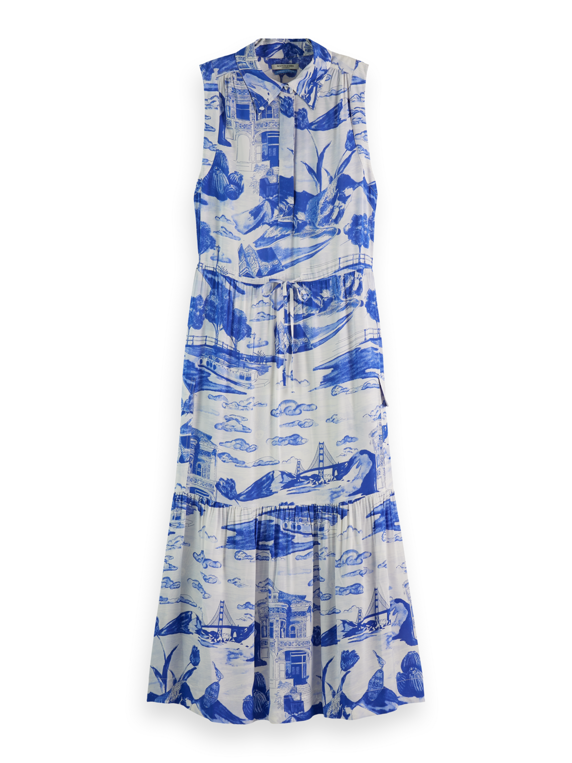 MAXI FLUID UTILITY DRESS