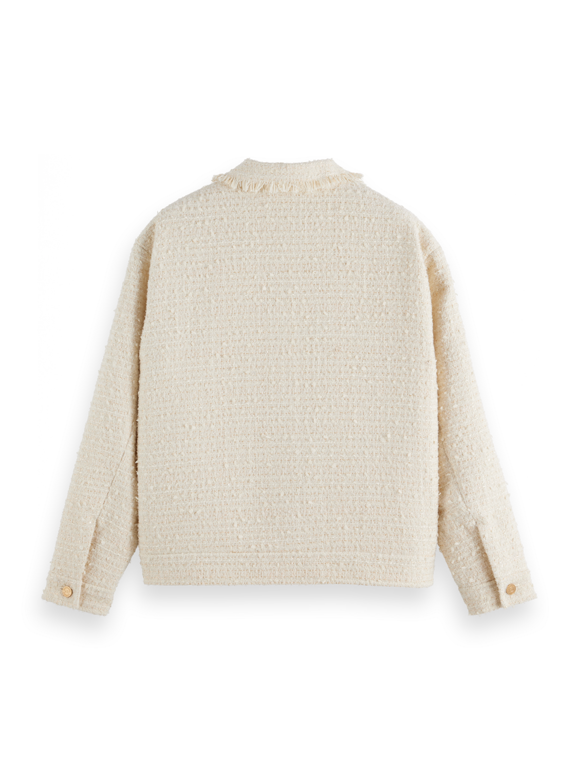 BOUCLE TWEED TRUCKER JACKET