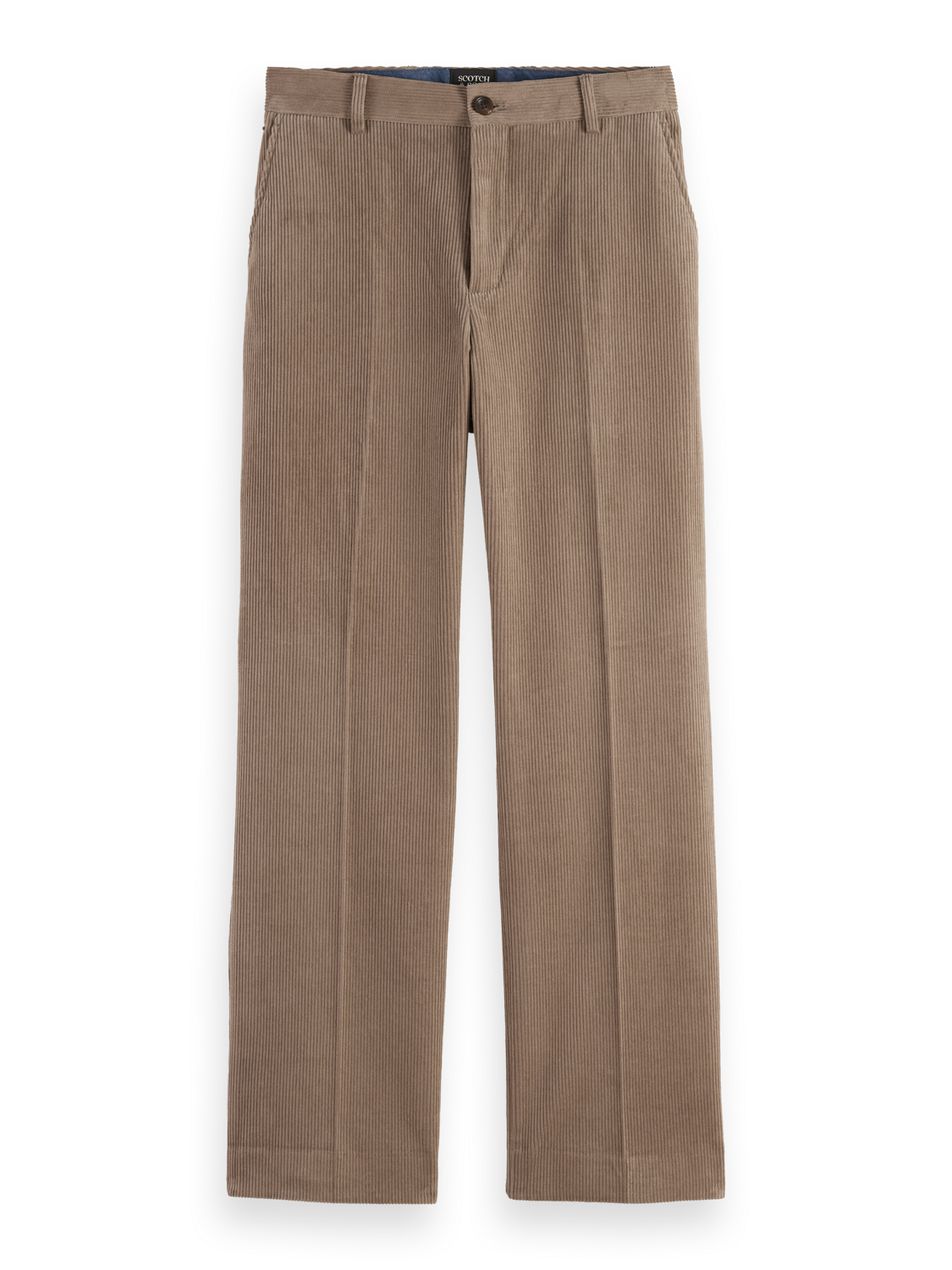STRAIGHT FIT COTTON CORDUROY CHINO