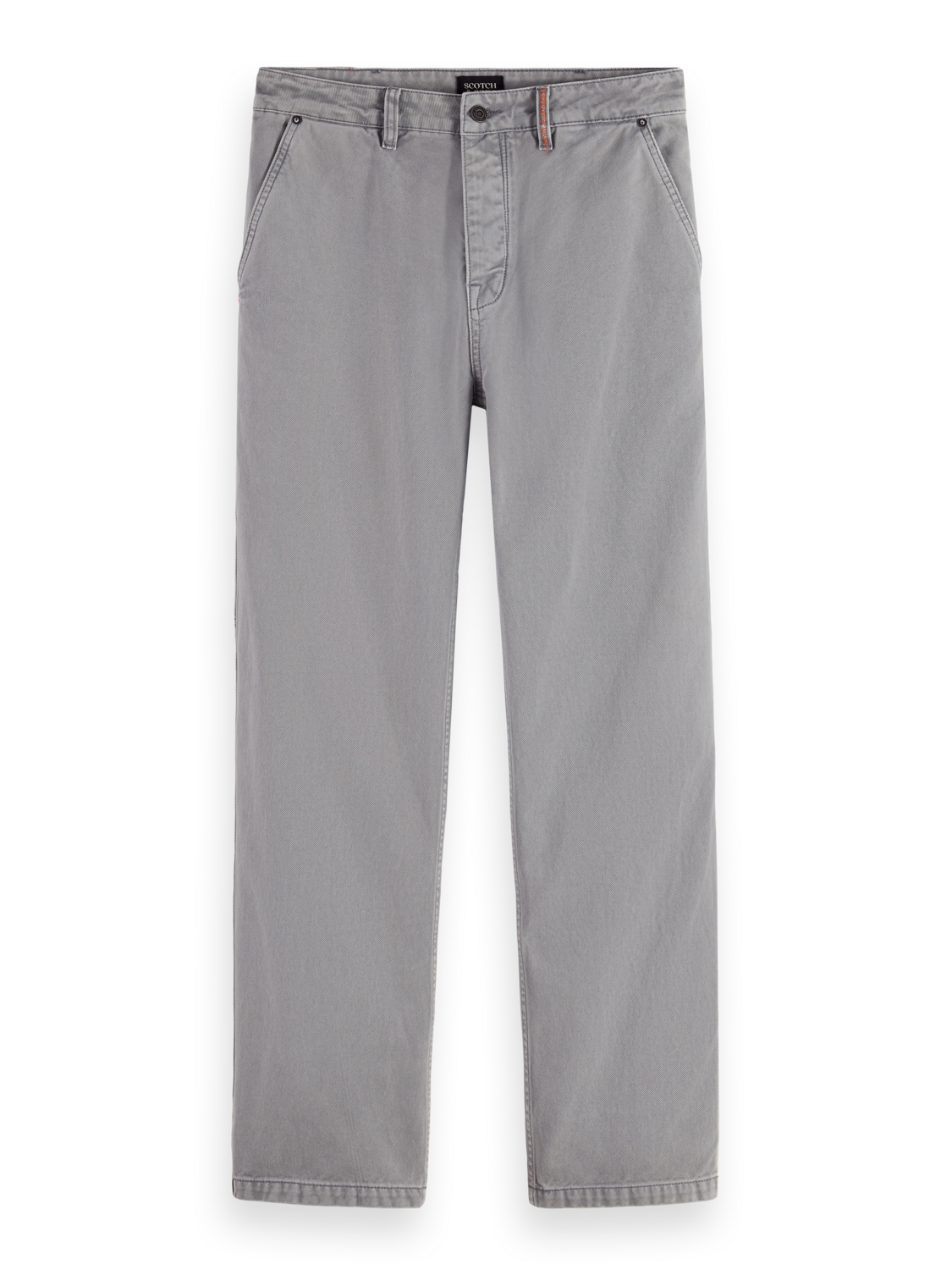 VERVE - ACID WASHED COTTON-BLEND WORKER PANT