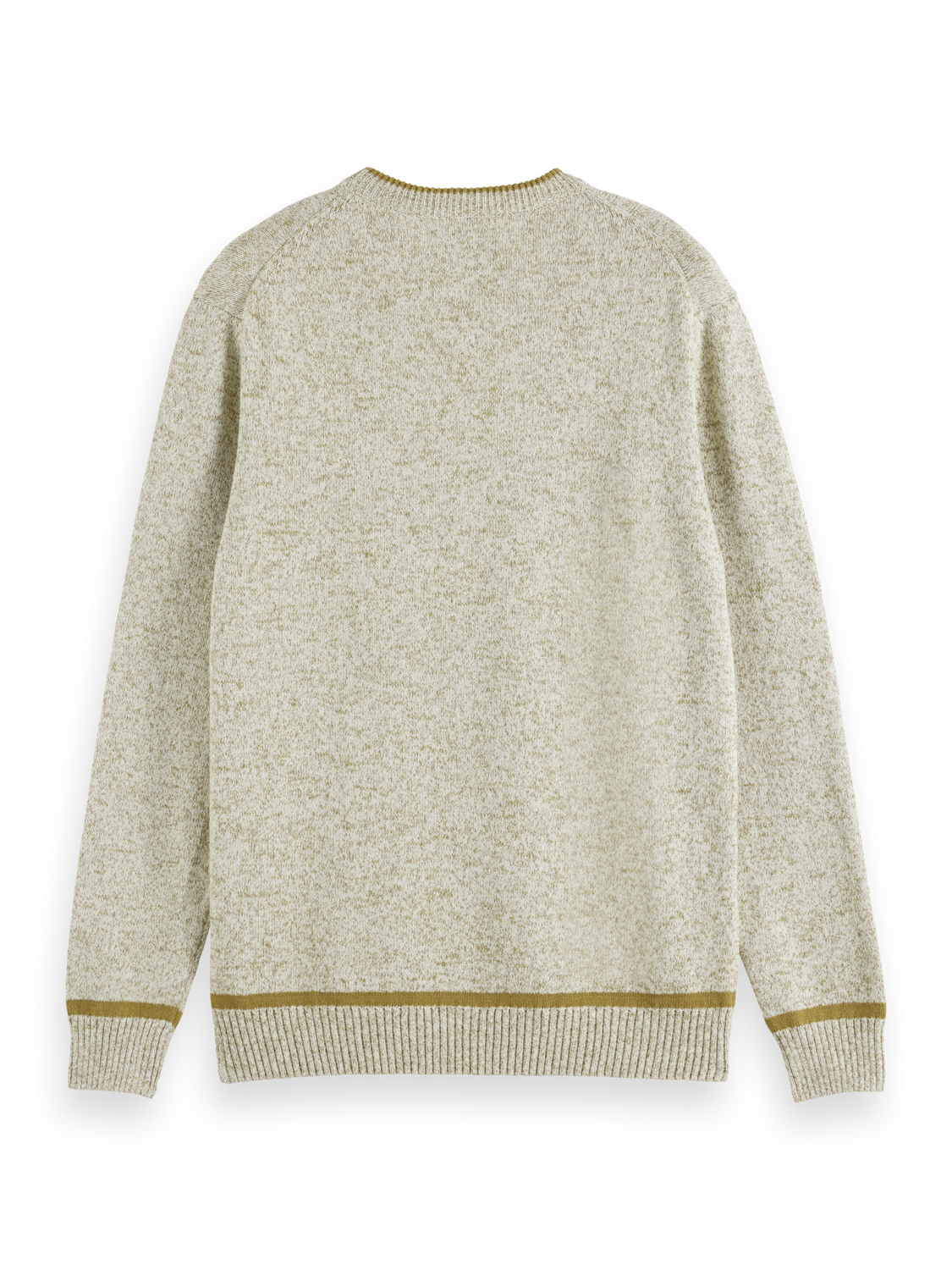REGULAR CREW NECK COTTON BLEND