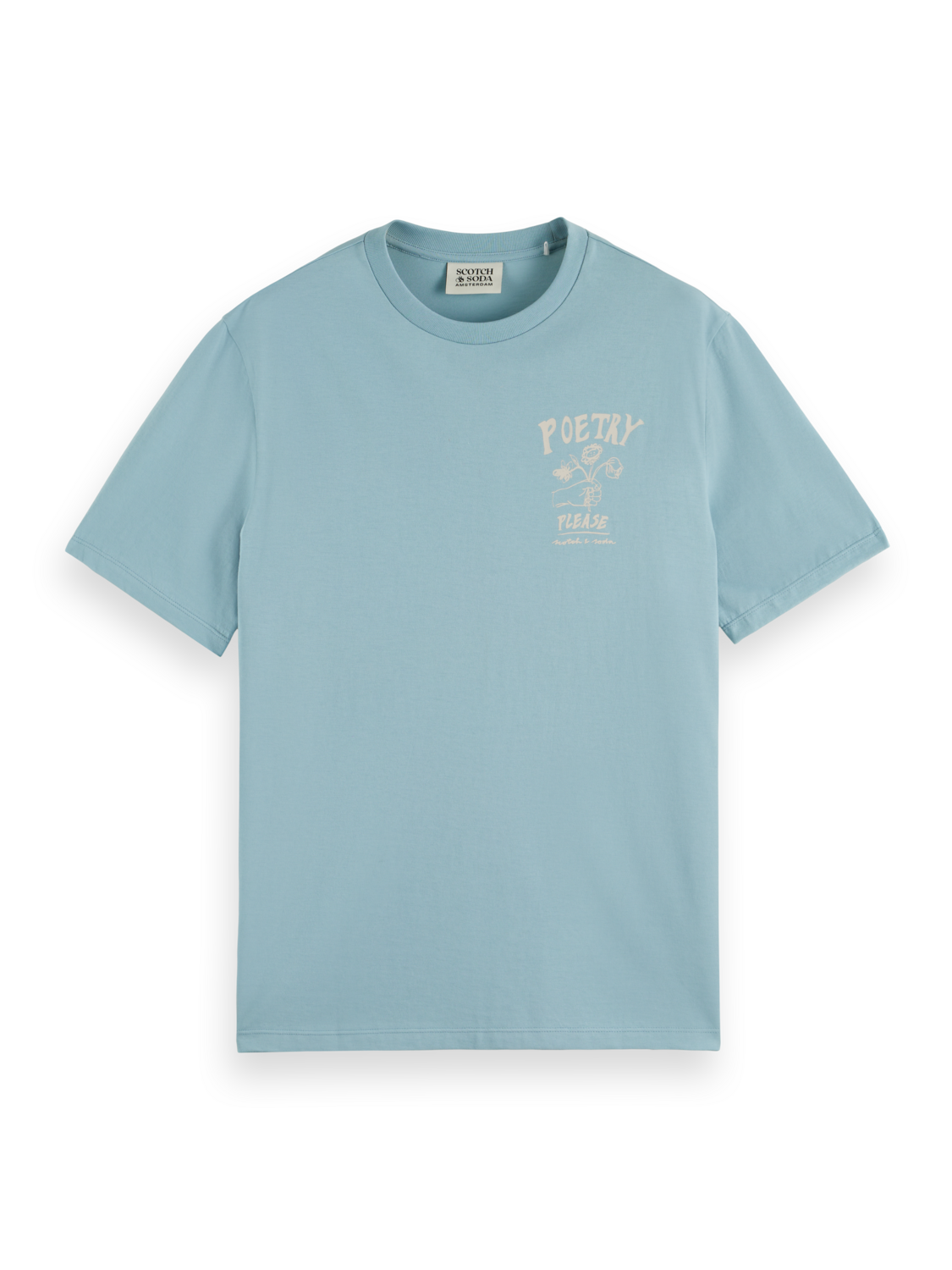 REGULAR FIT FRONT CHEST ARTWORK T-SHIRT