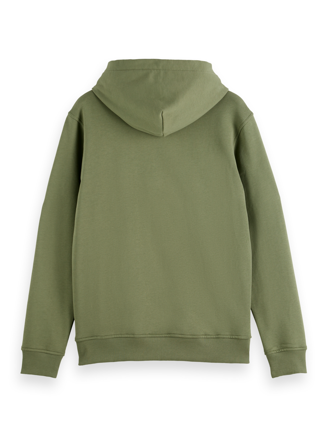 ESSENTIAL LOGO BADGE ZIP-THROUGH HOODIE
