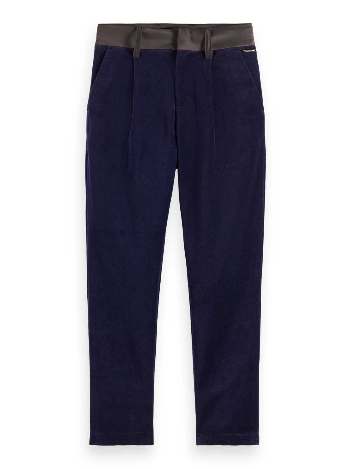 Boys RELAXED SLIM-FIT VELVET DRESSED PANTS