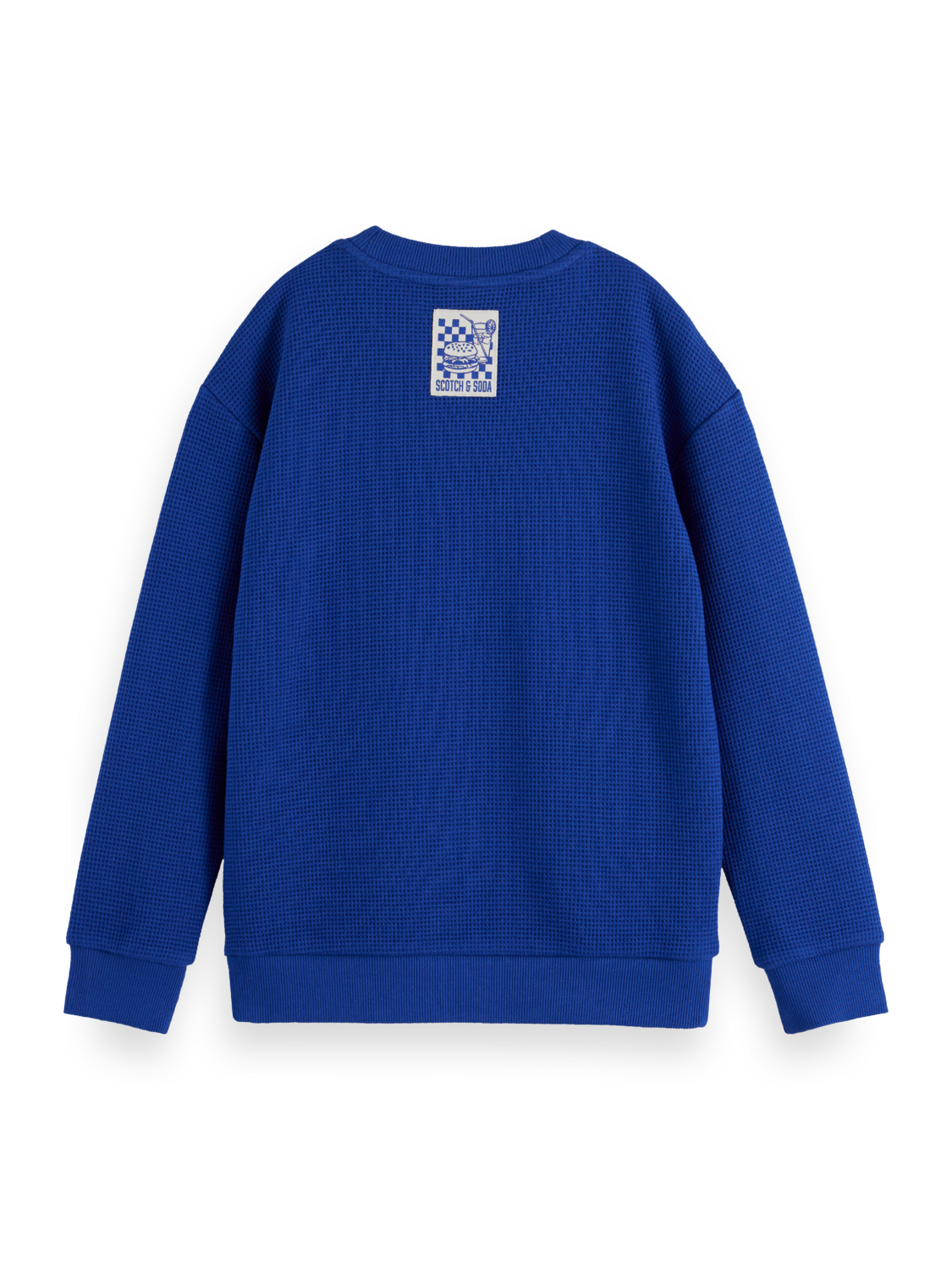 RELAXED-FIT STRUCTURED CREWNECK SWEAT