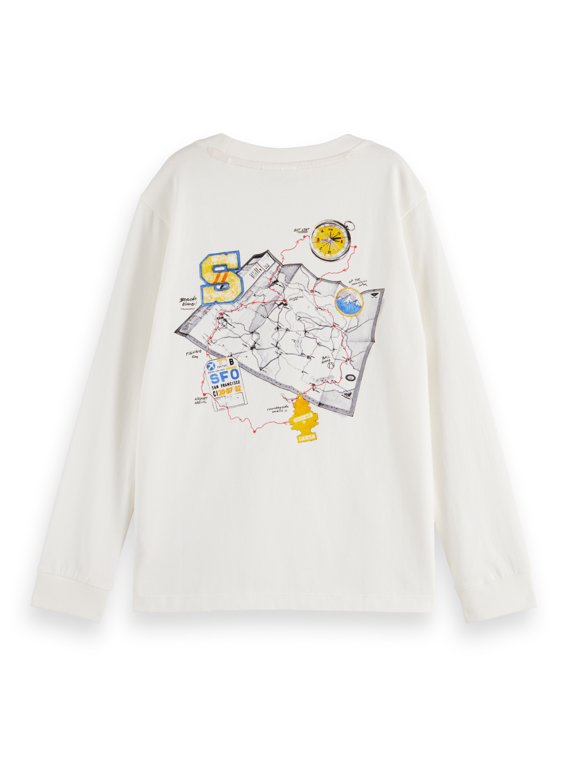 LONG-SLEEVED ARTWORK T-SHIRT