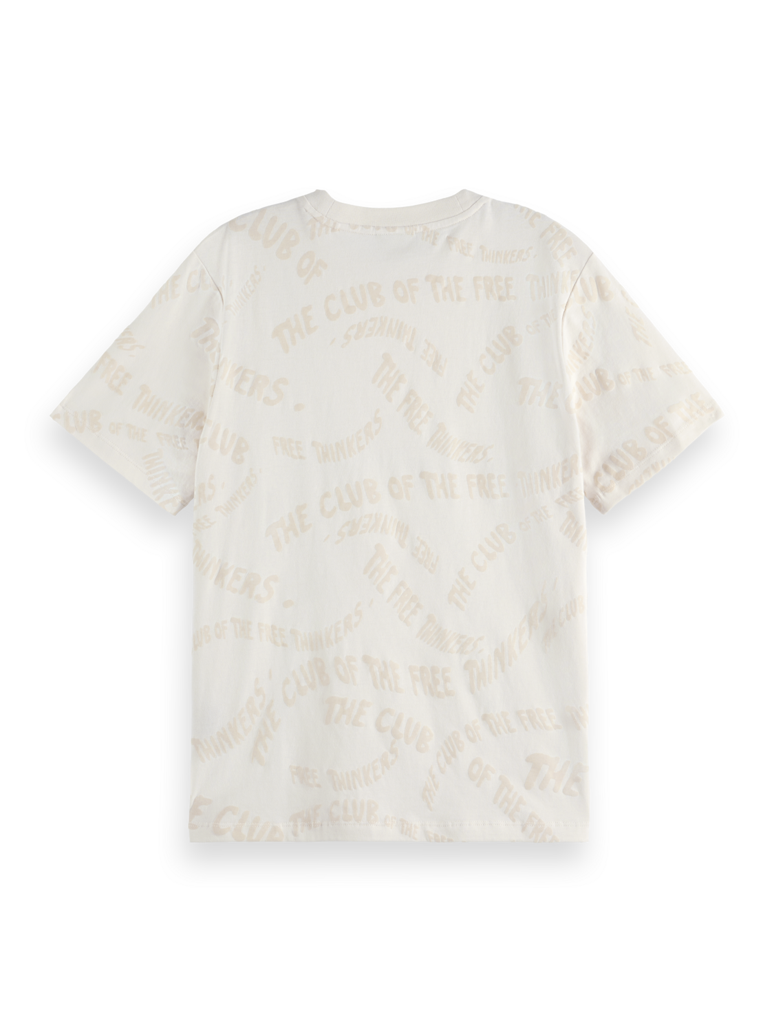 FLOCK AOP REGULAR FIT T-SHIRT