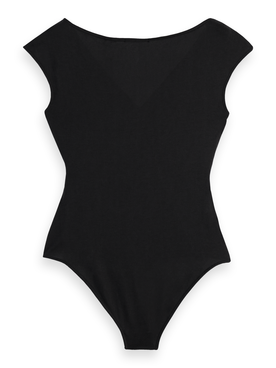 DRAPED SLEEVELESS FITTED BODY