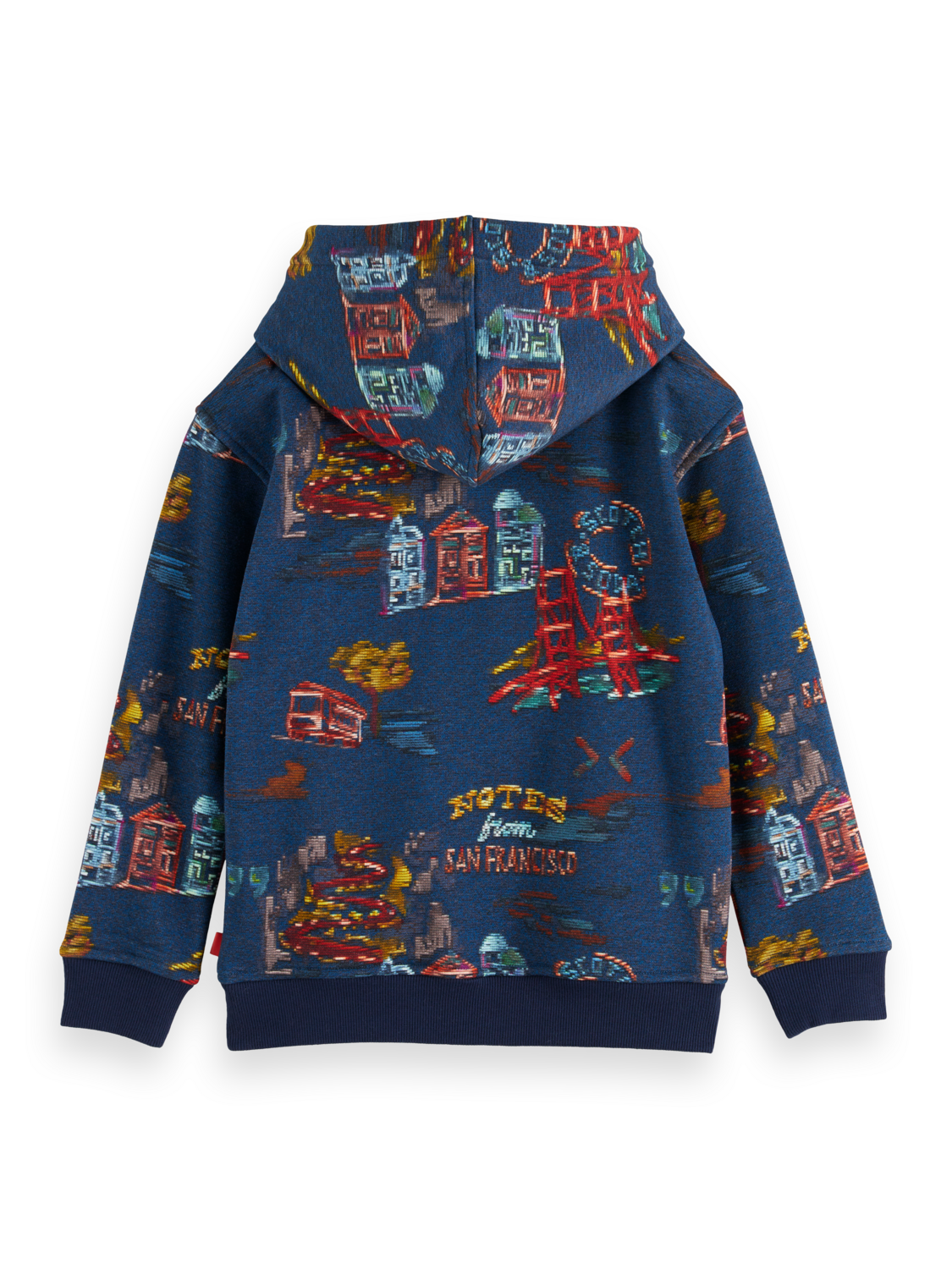 RELAXED-FIT ALLOVER PRINTED HOODIE