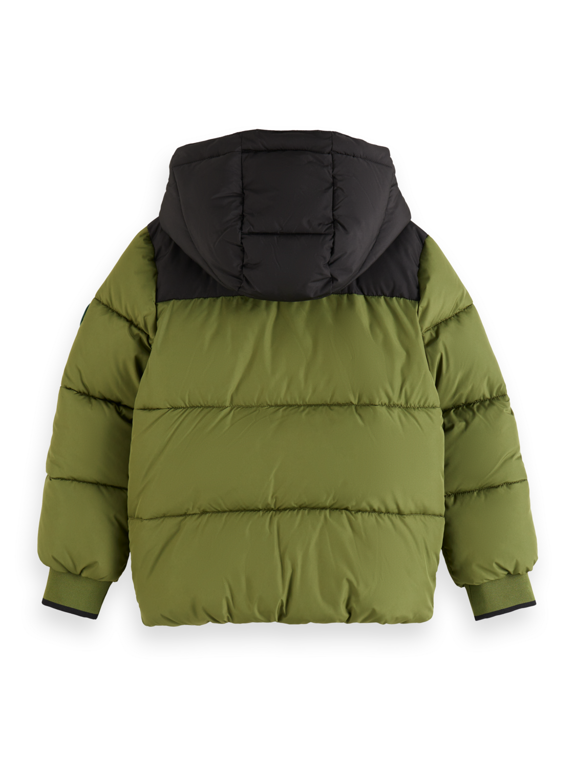 WATER REPELLENT HOODED PUFFER JACKET