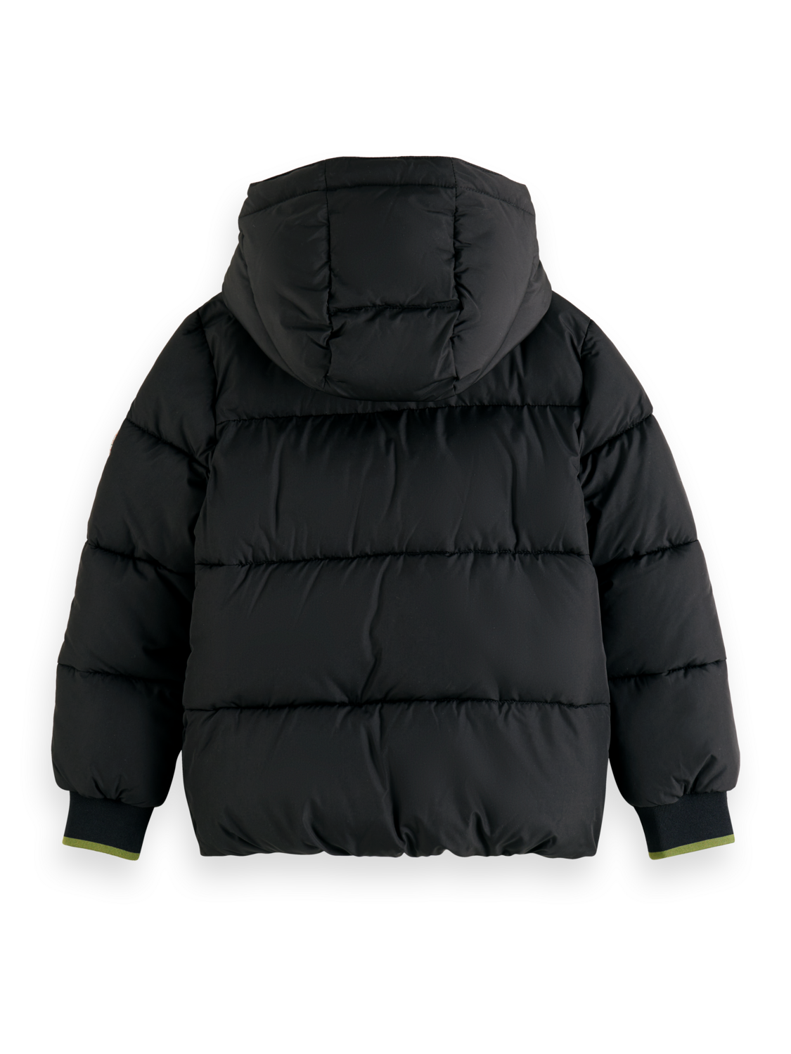 WATER REPELLENT HOODED PUFFER JACKET