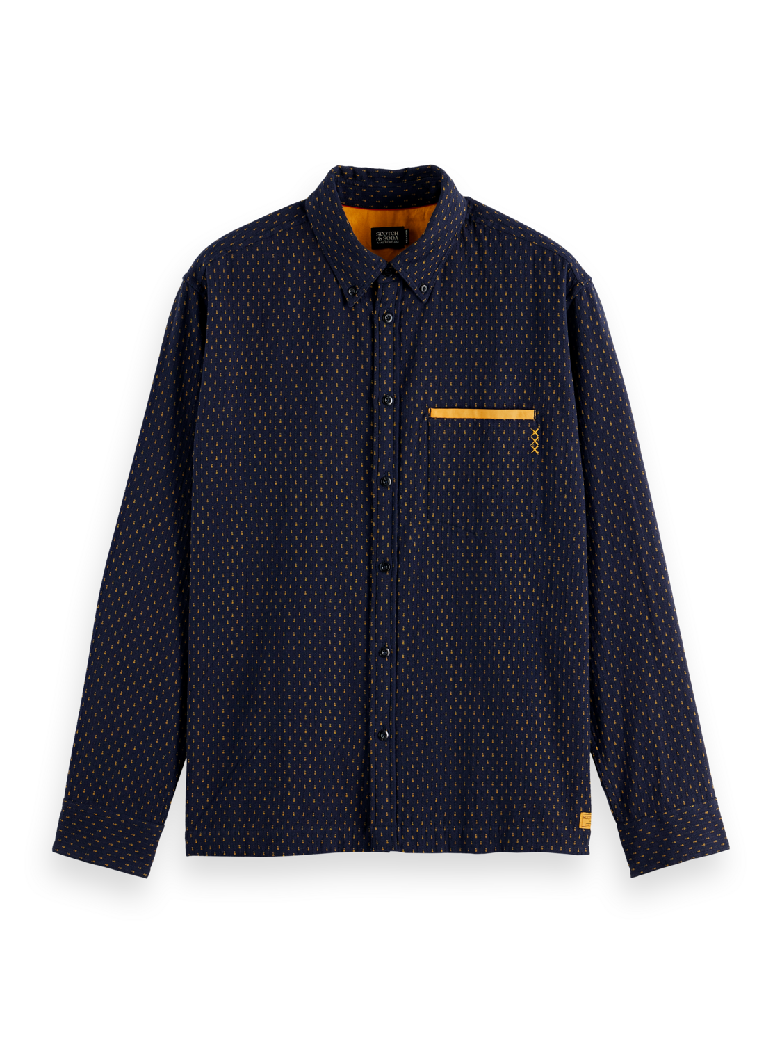 RELAXED FIT JACQUARD SHIRT