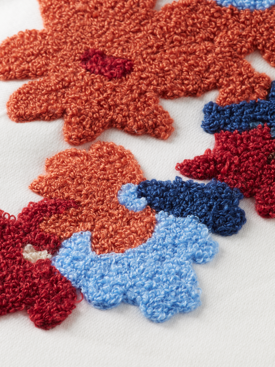 Girls EMBROIDERED CREWNECK