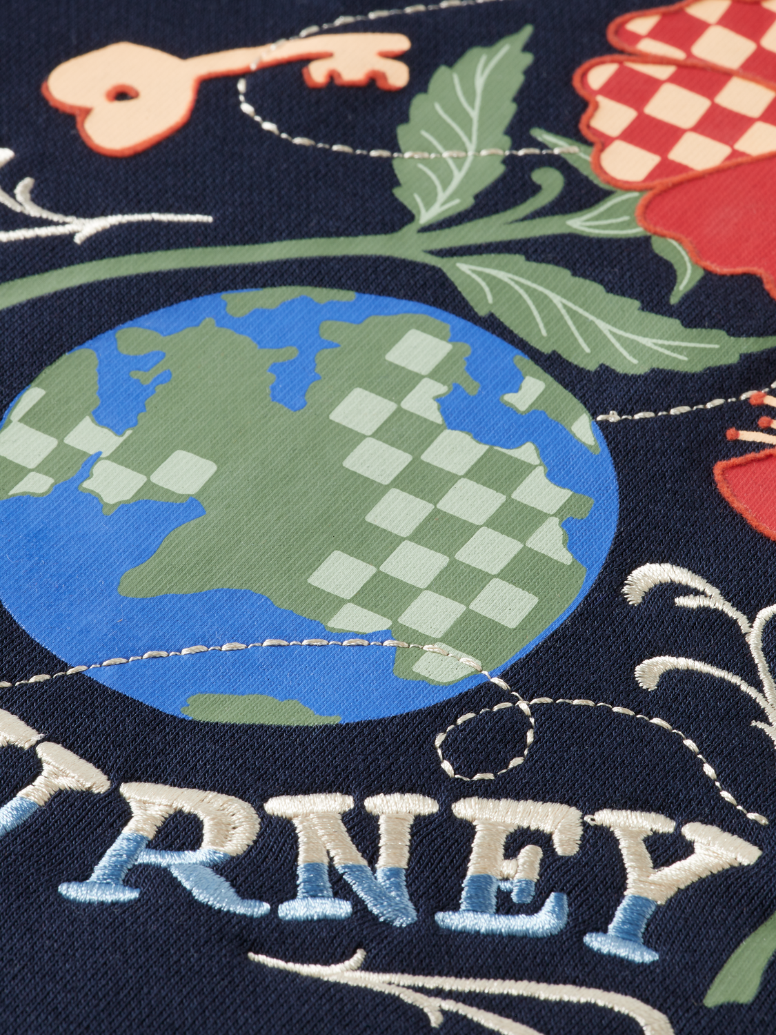 REGULAR-FIT ARTWORK CREWNECK