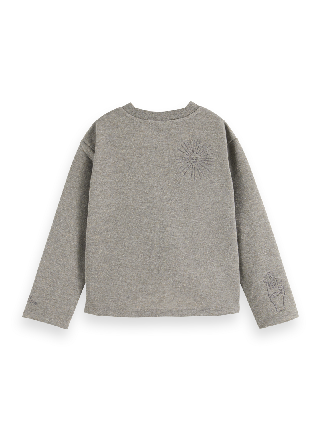 GLITTER FASHION FIT CREWNECK