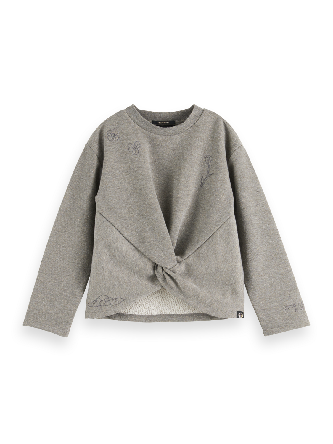 GLITTER FASHION FIT CREWNECK