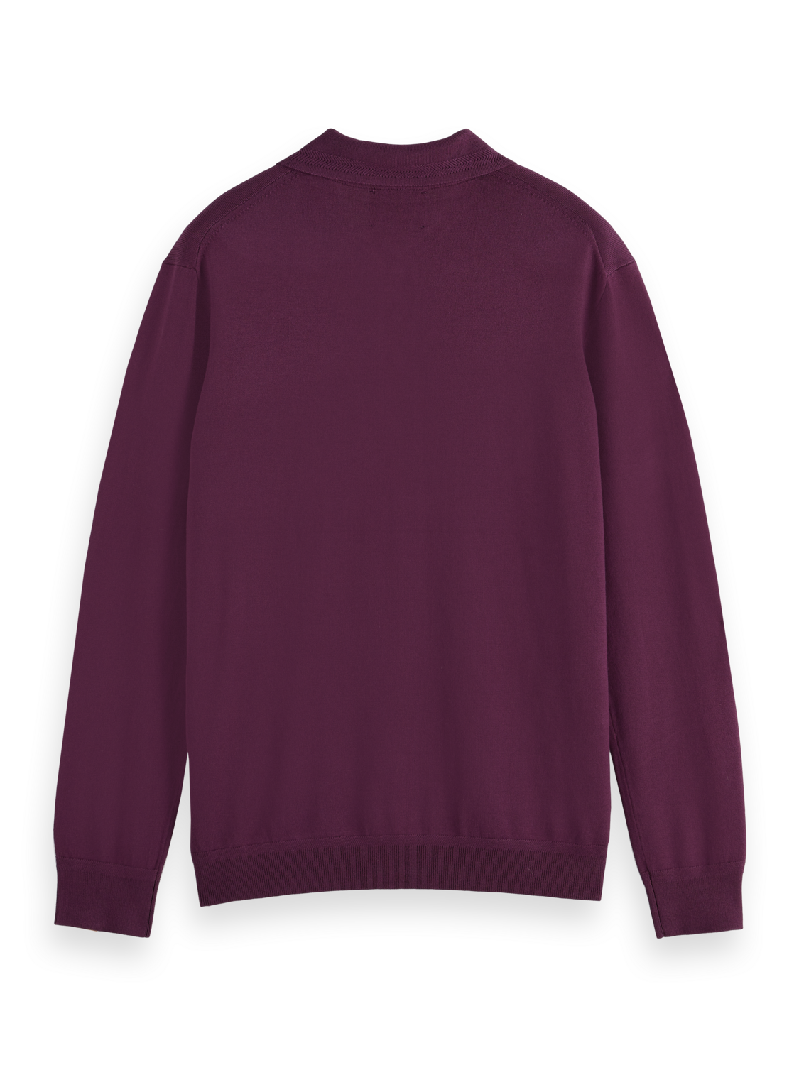 KNITTED POLO LONG SLEEVE