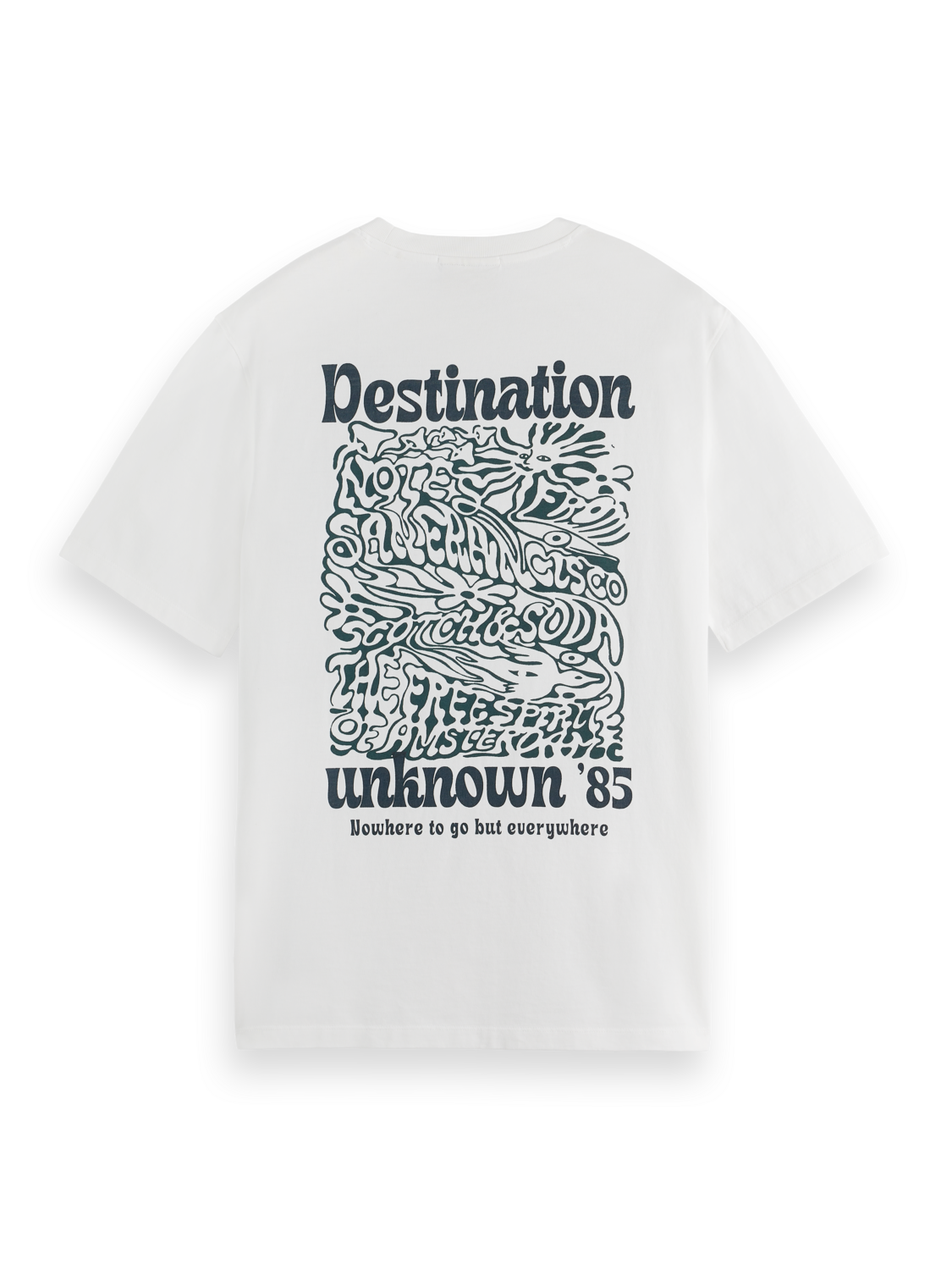 REGULAR FIT FRONT BACK ARTWORK T-SHIRT