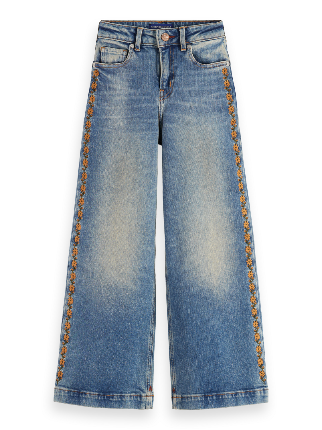 Girls THE WAVE WIDE LEG Denim