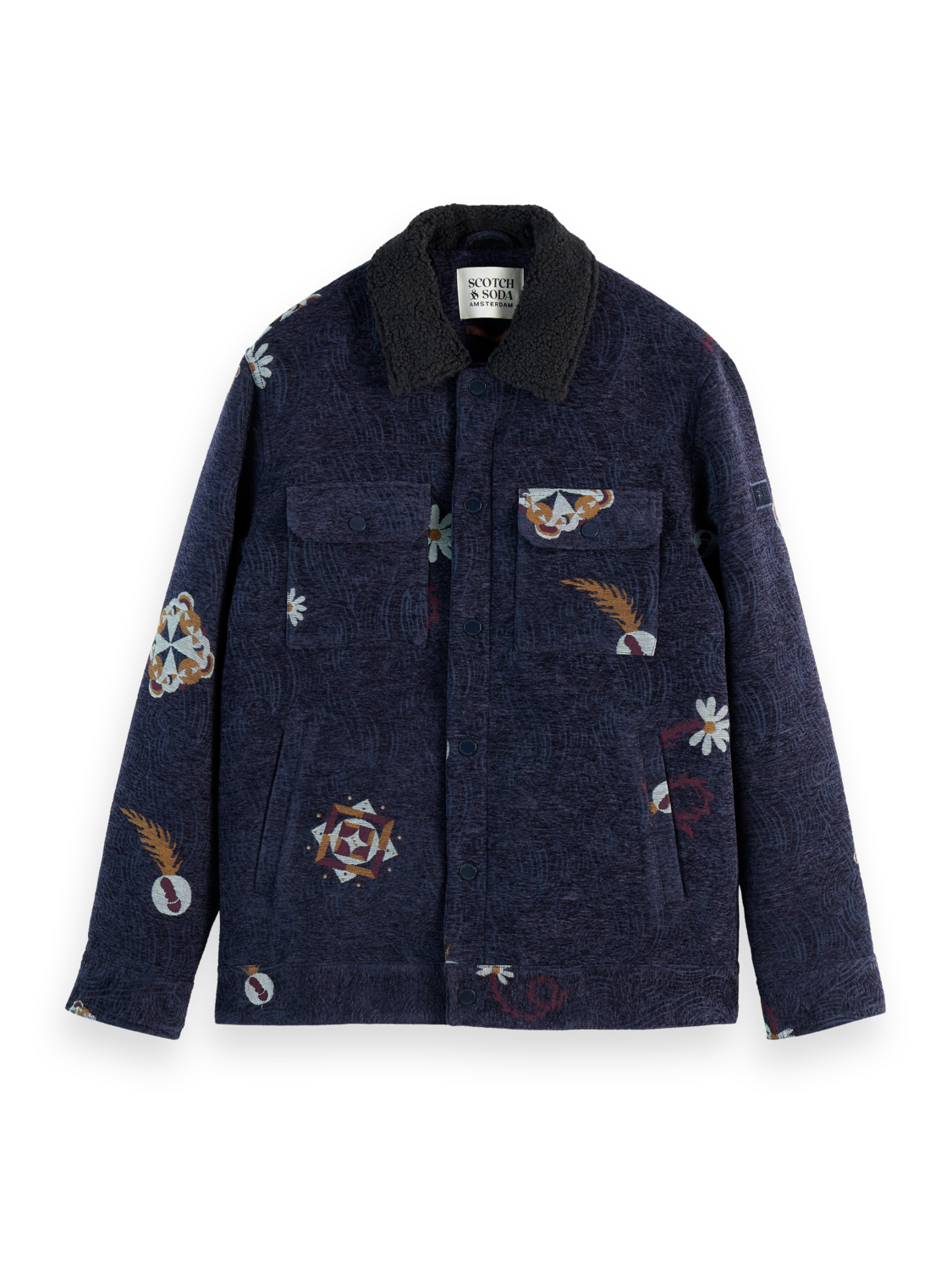 SWIRL POETRY JACQUARD TRUCKER