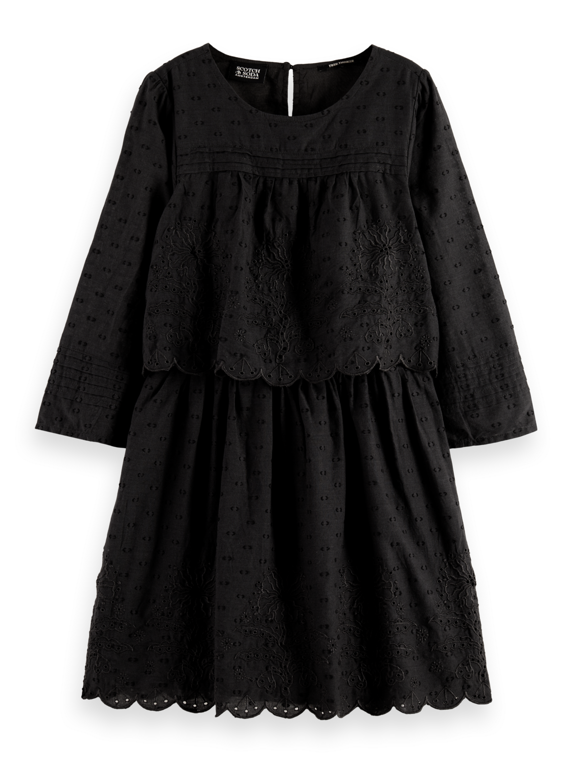 BRODERIE ANGLAISE DRESS